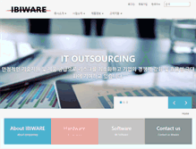 Tablet Screenshot of ibiware.com